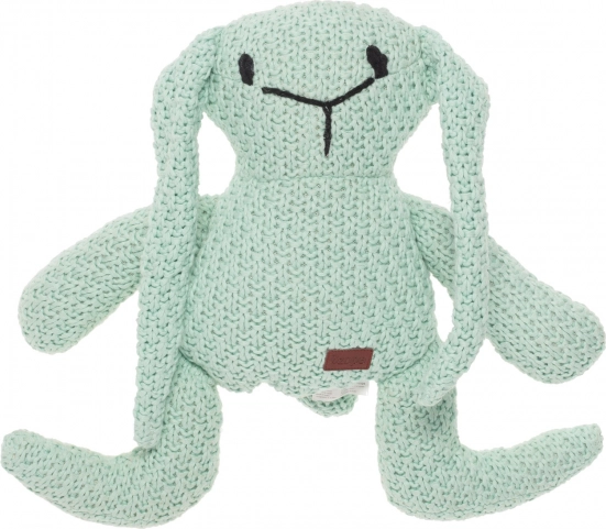 Knitted Toy Rabbit, Mint