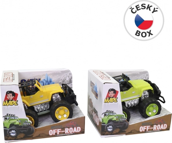 Voiture tout-terrain Auto Off-Road pour enfants, 2 couleurs