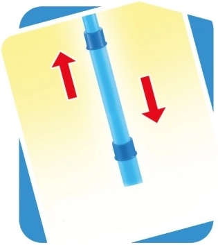 Pied réglable 40–80 cm