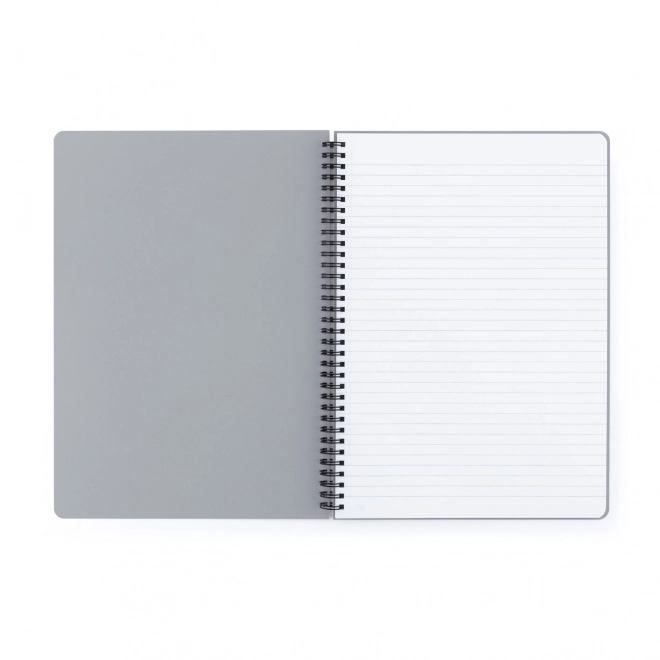 Ringbuch A4 Pastelini grau