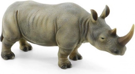 Figur eines weißen Nashorns 28,5 cm