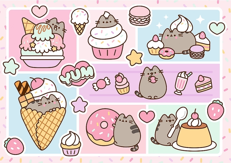 Sweet Pusheen Puzzle 1000 Pieces