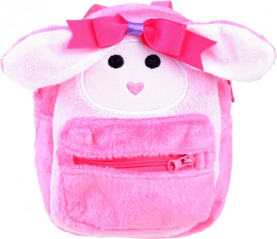 Adorable plush backpack