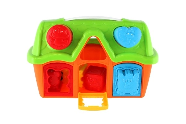 Boerderijvormpjes met 10 stuks van plastic 25x17x11cm 12m+