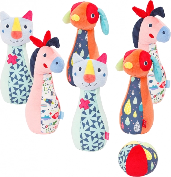 Bowling Set for Kids Color Friends