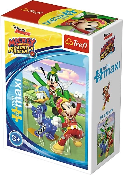 TREFL Puzzle Mickey Mouse Racers 20 Pieces