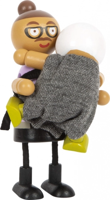 Small Foot Buigbare poppenfamilie met kind