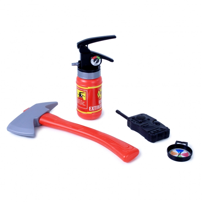 Set brandweerhelm en accessoires