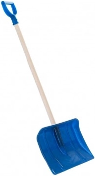 Kids’ snow shovel with T-handle 87 cm – Blue