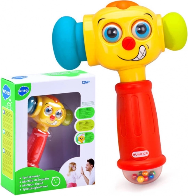 Marteau interactif joyeux pour enfants