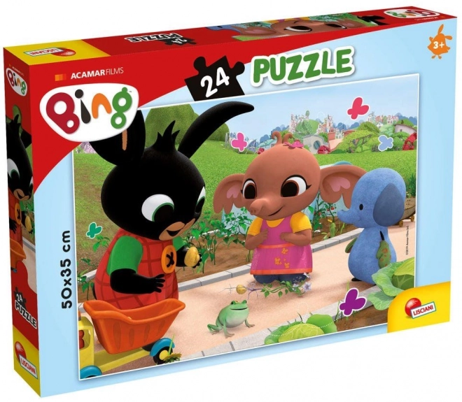 Puzzel BING kikker 24 stukjes