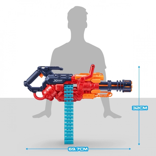 Wyrzutnia X-Shot Crusher met 48 schuimpijlen