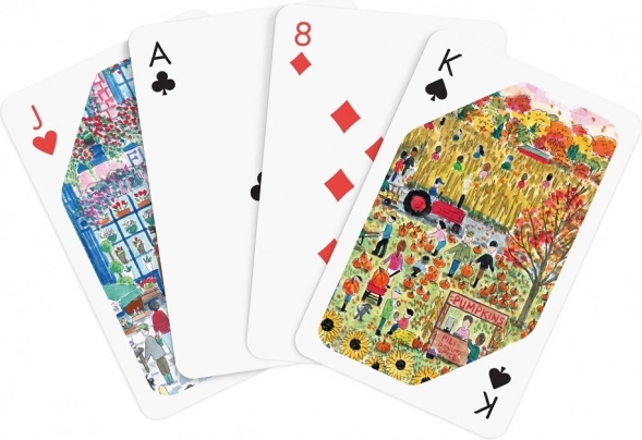 Deux jeux de cartes complets