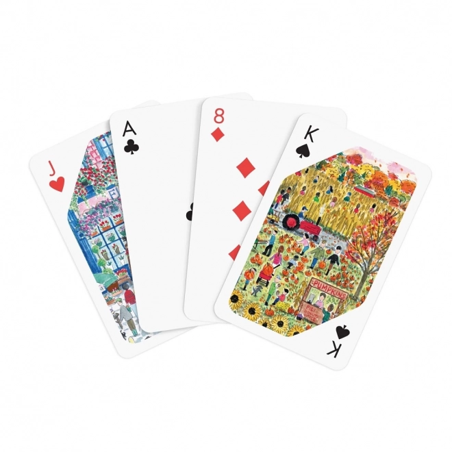 Playing Cards Four Seasons by Michael Storrings