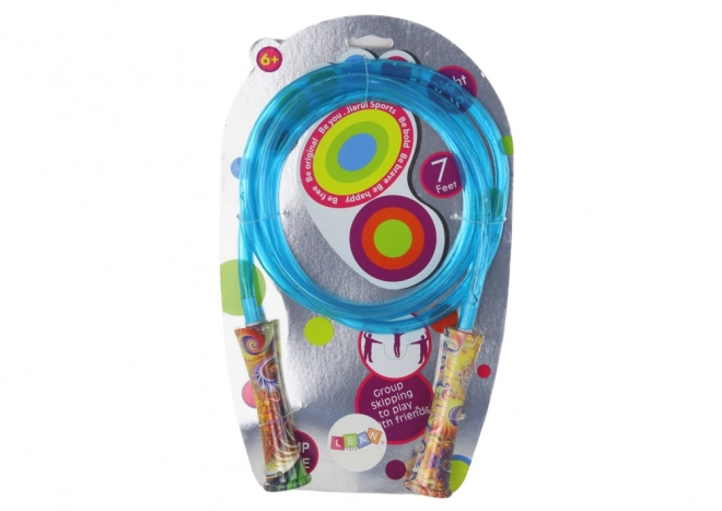 Sportset Blauw oplichtend springtouw 2,1M