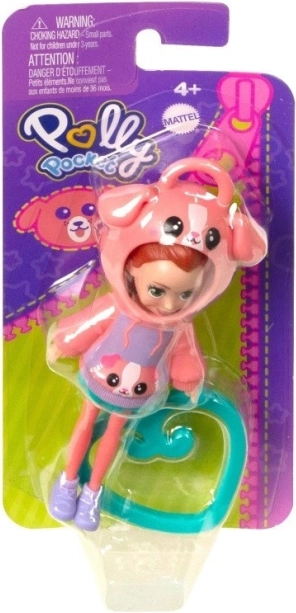 figurine polly pocket porte-clés petit cochon