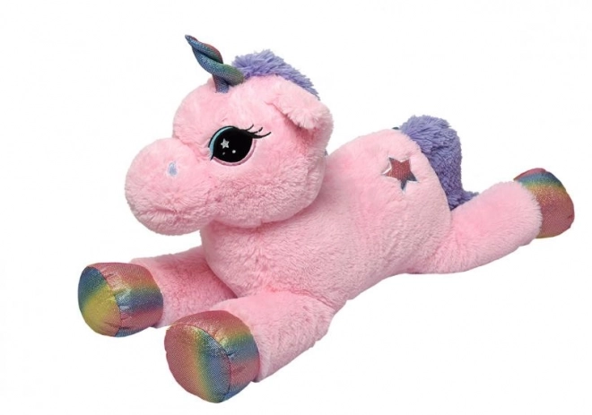 Eenhoorn roze, 85 cm