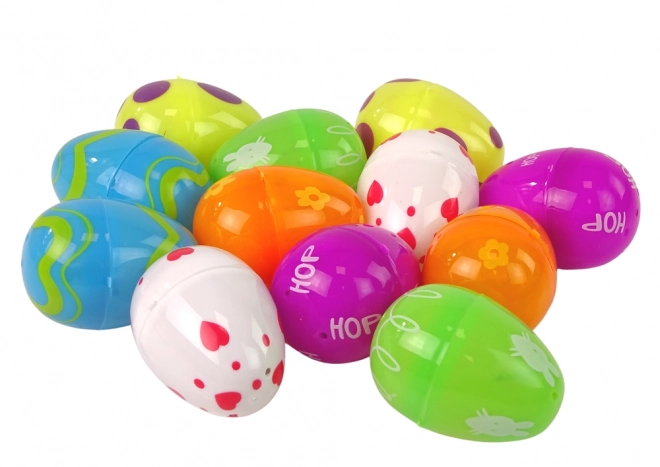 Ensemble d'œufs de Pâques Squishy 12 pièces