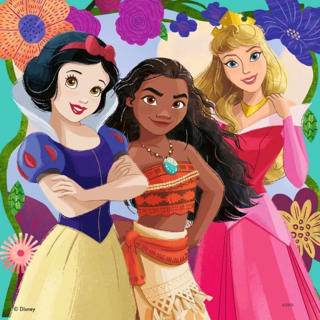 Ravensburger puzzel Disney: Prinsessen uit sprookjes 3x49 stukjes