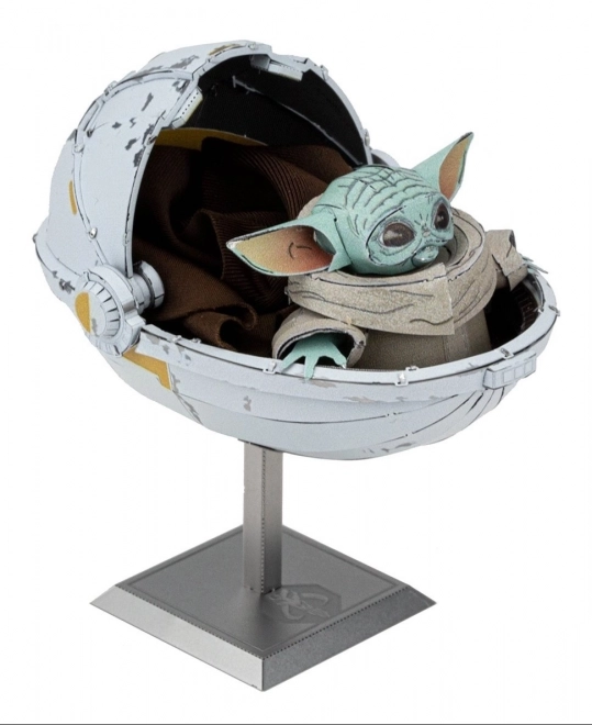 Metal Earth 3D-puzzel Star Wars Mandalorian: Het Kind