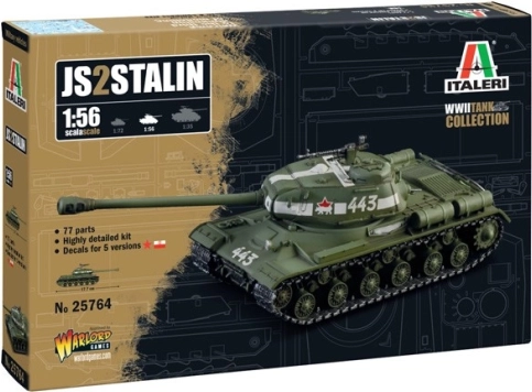 Maquette de char Josif Staline JS-2 1/56