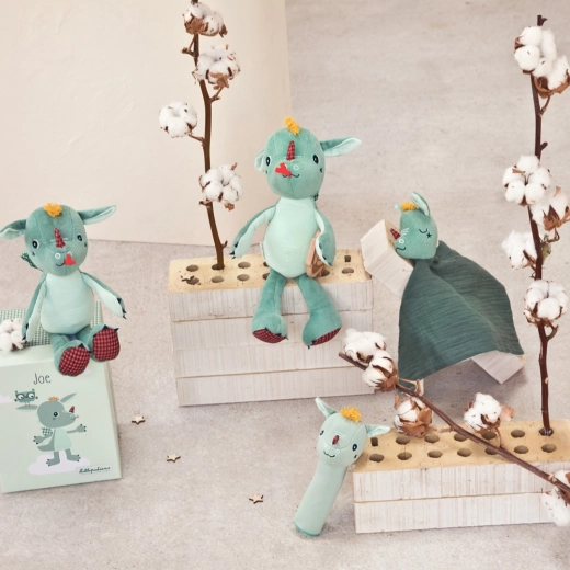 Lilliputiens squeaky toy dragon Joe