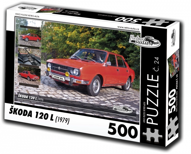 Puzzel RETRO-AUTA Škoda 120 L 500 stukjes