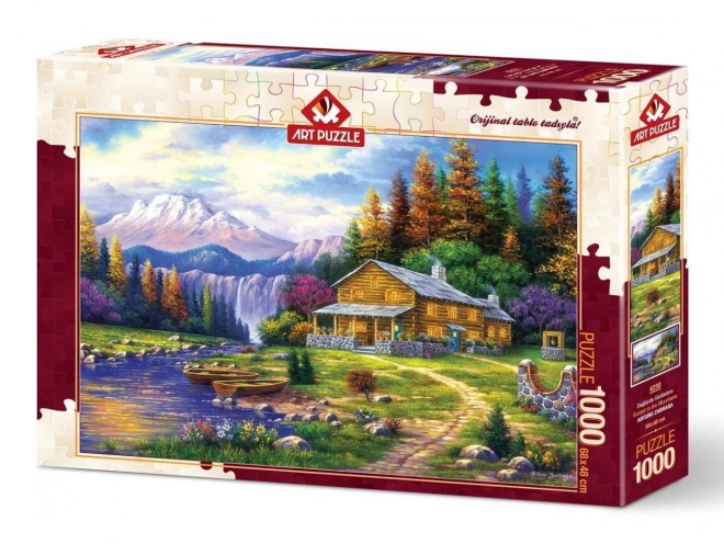 Puzzle Sunset in the Mountains 1000 Pieces