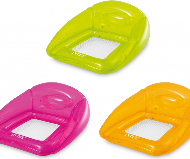 INTEX Inflatable Water Chair, 3 Colors