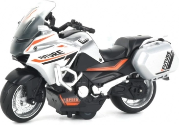 Pull-back motorcycle 1:10 without batteries