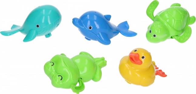 Opwindbare badspeeltjes 10 cm