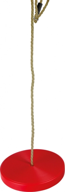 Schommelschijf diameter 28 cm rood
