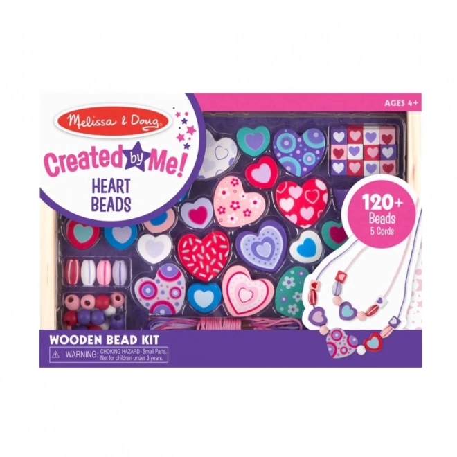Kreativ-Set Herzperlen - Melissa & Doug