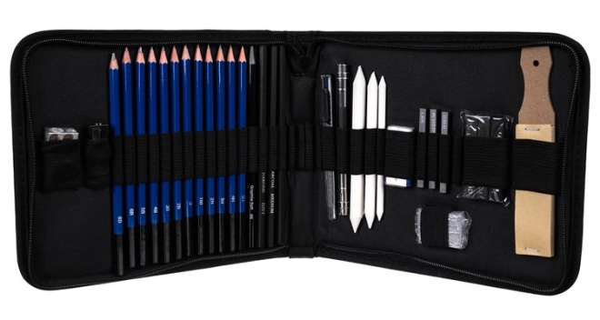Versatile pencils and graphite for precision and shading