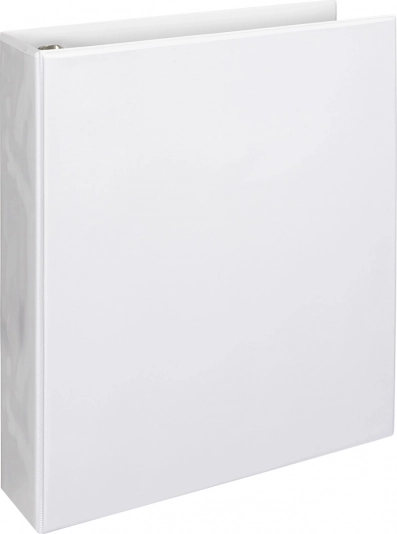 Classeur catalogue A4 à anneaux en D 55 mm, blanc