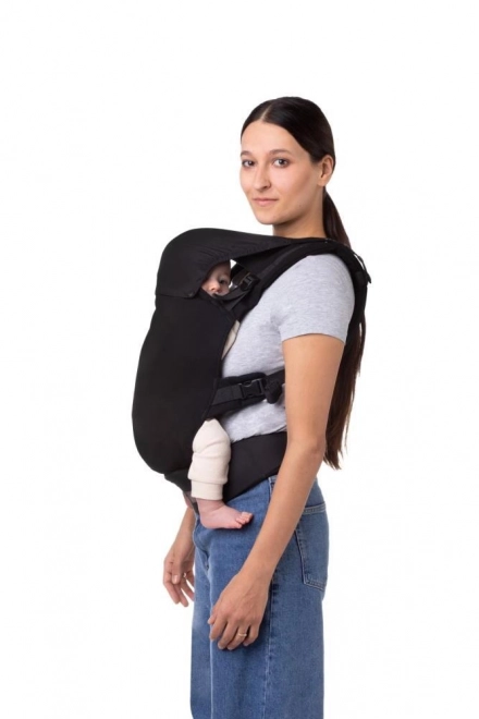 Ergonomische draagzak MoMi COLLET zwart