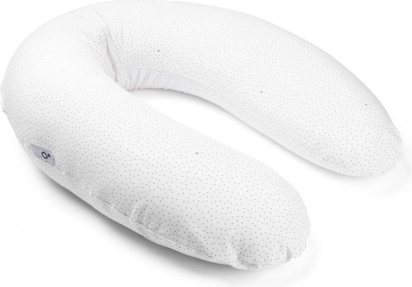 Doomoo Buddy multifunctioneel voedings- en zwangerschapskussen Silver Dots