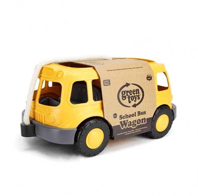 Green Toys trekkende schoolbus