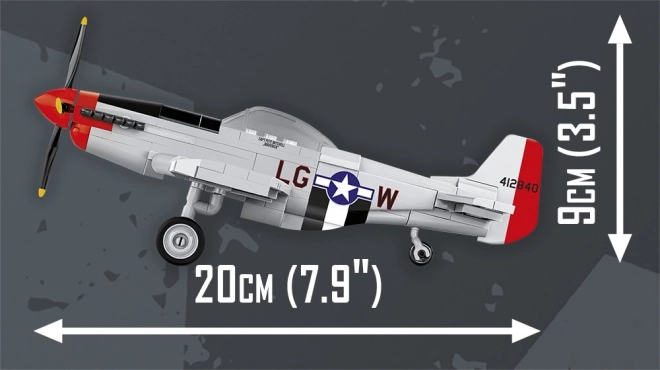 Top Gun P-51D Mustang 150 stenen