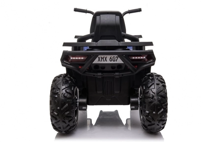 Kinderbatterij Quad XMX607 blauwe lak spin