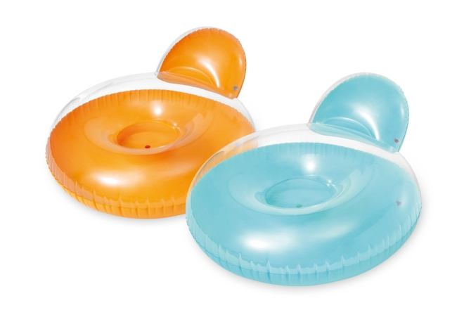 Paar gekleurde ringen met rugleuning