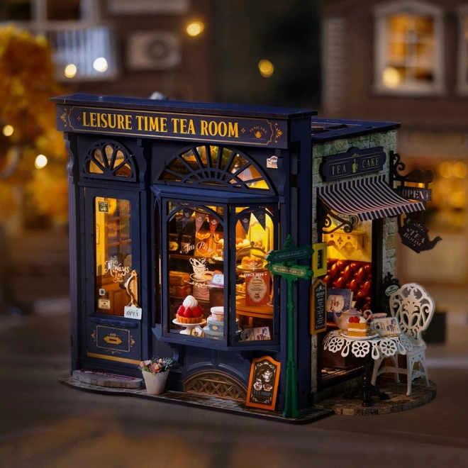 Miniatuur theehuisje voor momenten van rust
