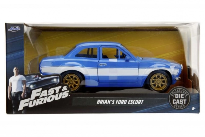 1974 Ford Escort Car Model from Fast and Furious 1:24