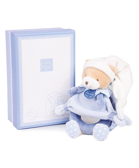 Gift Set Doudou - Plush Rattle Teddy Bear