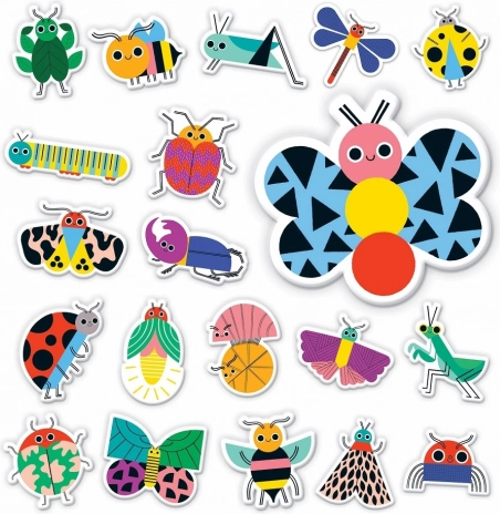 Cheerful bug theme to boost creativity