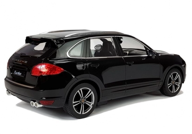 Rastar R/C Porsche Cayenne Turbo Rastar 1:14 zwart met afstandsbediening