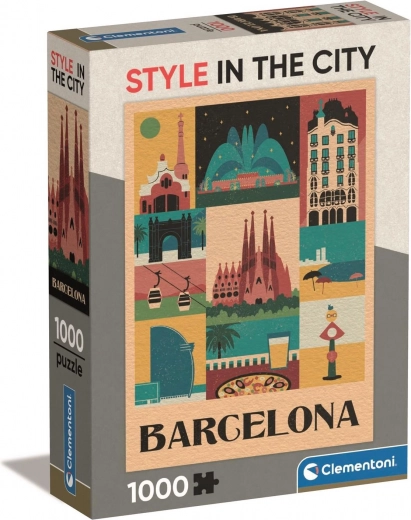 Iconisch Barcelona in 1000 stukjes