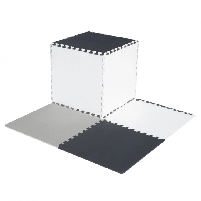 KIK Puzzelmat Grijstinten met Randen III. (58x58)