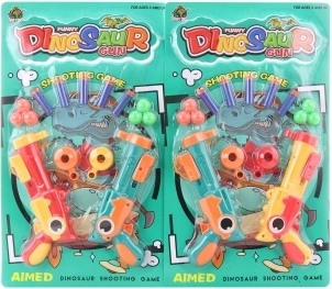 Dinosauruspistool voor schuimkogels en balletjes – set voor kinderen