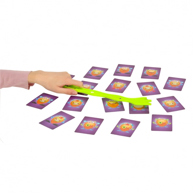 Vang de monsters spel voor kinderen op reactie en geheugentraining